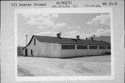 133 BAXTER ST, a Astylistic Utilitarian Building dairy processing facility, built in Waukesha, Wisconsin in 1916.