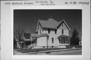 1000 MADISON ST, a Queen Anne house, built in Waukesha, Wisconsin in .