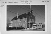 316 WILLIAMS ST 316 WILLIAMS ST, a Other Vernacular lodging-hotel, built in Waukesha, Wisconsin in 1881.