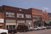 108 N MAIN ST, a Twentieth Century Commercial armory, built in Waupaca, Wisconsin in 1921.