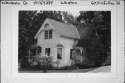 603 W FULTON ST, a Queen Anne house, built in Waupaca, Wisconsin in 1900.