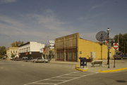 122 S WEBSTER AVE, a Commercial Vernacular large retail building, built in Omro, Wisconsin in 1895.