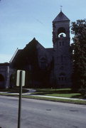 1174 ALGOMA BLVD, a Romanesque Revival church, built in Oshkosh, Wisconsin in 1892.