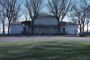 MENOMINEE PARK, a Greek Revival house, built in Oshkosh, Wisconsin in 1855.