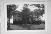 COUNTY HIGHWAY YY, WEST SIDE, OPPOSITE WEST RIPPLE RD, a Greek Revival house, built in Nekimi, Wisconsin in .
