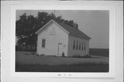 W SIDE OF RIVERMOOR ROAD, 1/2 MILE N OF STATE HIGHWAY 21, a Front Gabled city/town/village hall/auditorium, built in Omro, Wisconsin in .