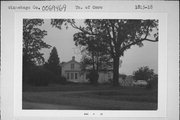 STATE HIGHWAY 116, W SIDE, .7 MILES N OF COUNTY HIGHWAY E, a Greek Revival house, built in Omro, Wisconsin in .