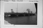 WASHINGTON ST AND FOX RIVER, a NA (unknown or not a building) bridge, built in Menasha, Wisconsin in 1920.