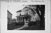 413 CAROLINE ST 413 CAROLINE ST, a Queen Anne house, built in Neenah, Wisconsin in 1888.