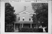 303 S CHURCH ST, a Greek Revival house, built in Neenah, Wisconsin in 1864.