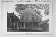 303 S CHURCH ST, a Greek Revival house, built in Neenah, Wisconsin in 1864.