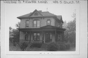 403 S CHURCH ST, a Italianate house, built in Neenah, Wisconsin in 1883.