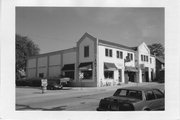 110 E MAIN, a Twentieth Century Commercial automobile showroom, built in Cambridge, Wisconsin in 1920.