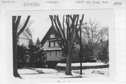 2215 VAN HISE AVE 2215 VAN HISE AVE, a English Revival Styles house, built in Madison, Wisconsin in 1925.