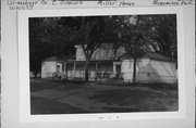 MENOMINEE PARK, a Greek Revival house, built in Oshkosh, Wisconsin in 1855.
