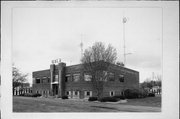1710 N CENTRAL AVE, a Art/Streamline Moderne radio/tv station, built in Marshfield, Wisconsin in 1947.