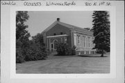 800 1ST ST N, a Greek Revival house of worship, built in Wisconsin Rapids, Wisconsin in 1865.