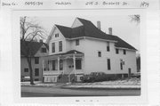 215 S BASSETT ST, a Queen Anne house, built in Madison, Wisconsin in 1917.