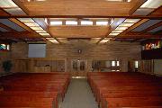312 S 3RD ST, a Usonian church, built in Evansville, Wisconsin in 1958.