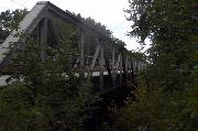 COUNTY HIGHWAY S OVER THE WOLF RIVER, a NA (unknown or not a building) pony truss bridge, built in Ellington, Wisconsin in 1949.