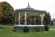 MILL ST, a bandstand, built in West Salem, Wisconsin in 1924.