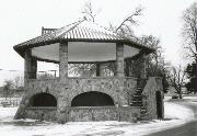 NEC GRANT & SUMNER, a bandstand, built in Hartford, Wisconsin in 1933.