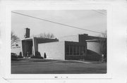 1406 MOUND ST, a Art/Streamline Moderne synagogue/temple, built in Madison, Wisconsin in 1949.