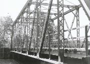 BACHELORS AVE, a overhead truss bridge, built in Mead, Wisconsin in 1940.