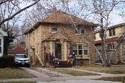 5041 N ELKHART AVE, a American Foursquare house, built in Whitefish Bay, Wisconsin in 1929.