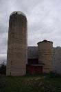 32501 COUNTY HIGHWAY D / WASHINGTON AVE, a Astylistic Utilitarian Building silo, built in Rochester, Wisconsin in 1975.