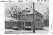 705 3RD ST, a American Foursquare house, built in Menasha, Wisconsin in 1905.