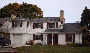 5922 N BERKELEY BLVD, a Colonial Revival/Georgian Revival house, built in Whitefish Bay, Wisconsin in 1937.