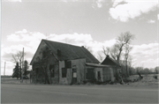 STATE HIGHWAY 48, a Front Gabled town hall, built in Grantsburg, Wisconsin in 1896.