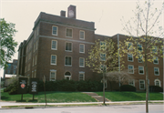 2121 E NEWPORT AVE, a Colonial Revival/Georgian Revival hospital/medical clinic, built in Milwaukee, Wisconsin in 1919.