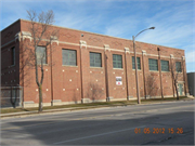 6618-6620 W Lisbon Ave, a Arts and Crafts industrial building, built in Milwaukee, Wisconsin in 1946.