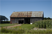 W8826 CTH B, a Astylistic Utilitarian Building barn, built in Neva, Wisconsin in 1920.