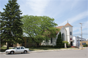201 OAK ST, a Early Gothic Revival house of worship, built in Mauston, Wisconsin in 1928.