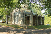 701 BROWN'S LAKE RD 701 BROWN'S LAKE RD, a Romanesque Revival cemetery building/monument, built in Burlington, Wisconsin in 1921.