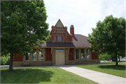 301 W WHITEWATER ST, a Early Gothic Revival depot, built in Whitewater, Wisconsin in 1891.