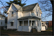 105 S WALWORTH ST, a Queen Anne house, built in Darien, Wisconsin in 1900.