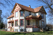 8003 80TH ST, a Gabled Ell house, built in Bristol, Wisconsin in 1890.