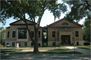 101 ALBION ST, a Neoclassical/Beaux Arts library, built in Edgerton, Wisconsin in 1907.