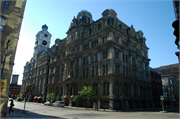 207 E MICHIGAN ST, a Second Empire large office building, built in Milwaukee, Wisconsin in 1876.