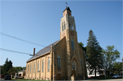 410 CRAMER ST, a Early Gothic Revival church, built in Mazomanie, Wisconsin in 1890.