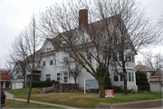 1547 STRONGS AVE, a Queen Anne house, built in Stevens Point, Wisconsin in 1898.