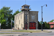 700 6TH ST, a Commercial Vernacular fire house, built in Racine, Wisconsin in 1881.