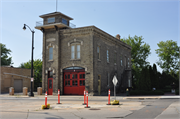 700 6TH ST, a Commercial Vernacular fire house, built in Racine, Wisconsin in 1881.
