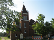 933 ELIZABETH ST, a Early Gothic Revival church, built in Marinette, Wisconsin in 1893.