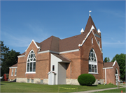933 ELIZABETH ST, a Early Gothic Revival church, built in Marinette, Wisconsin in 1893.