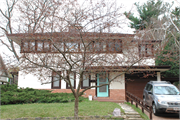 2715 VAN HISE AVE, a International Style house, built in Madison, Wisconsin in 1942.